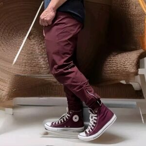 Men's Lululemon Surge jogger pants burgundy L (33-35x32)